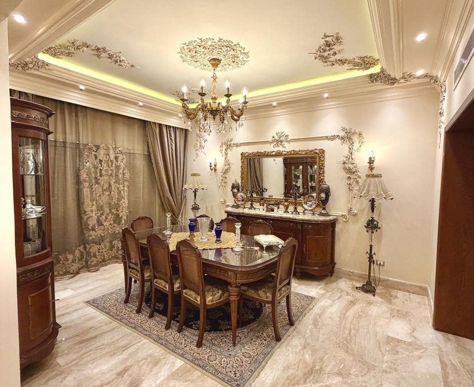 Dining room, Deyar twin house for sale | غرفة السفرة، توين هاوس للبيع في ديار