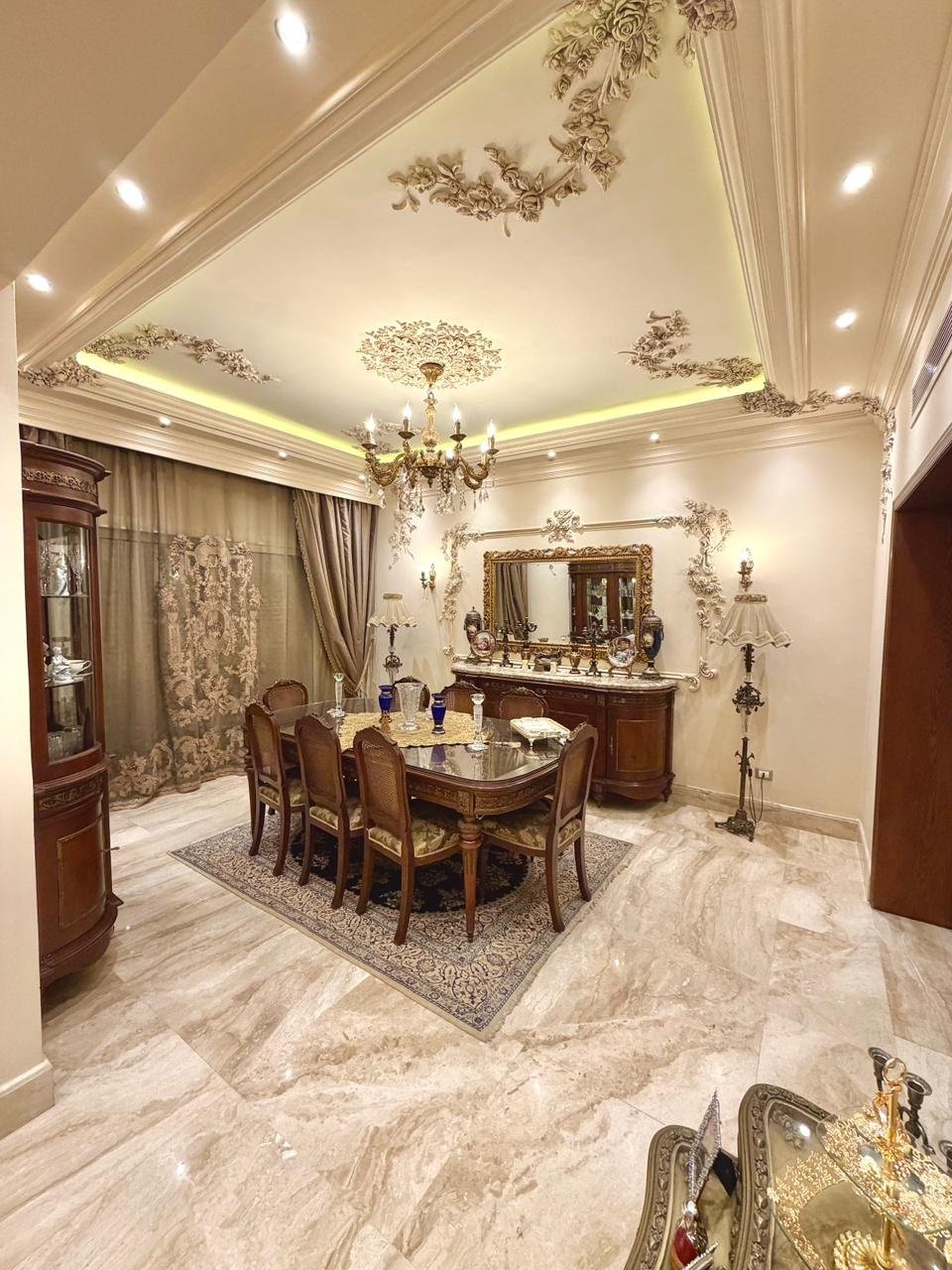 Dining room, Deyar twin house for sale | غرفة السفرة، توين هاوس للبيع في ديار