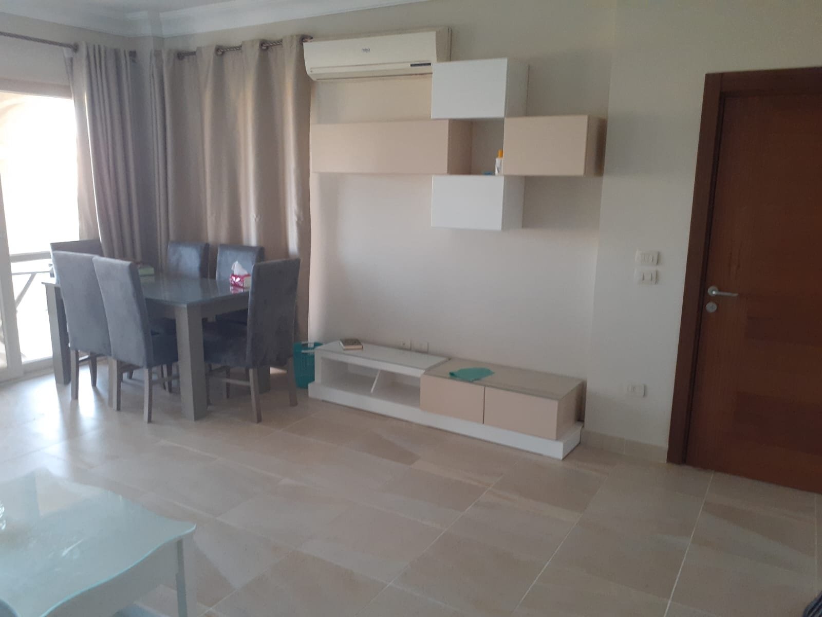 Living and dining area, La Vista Bay East North Coast twin house for sale | المعيشة والسفرة، توين هاوس للبيع في لافيستا باي إيست الساحل الشمالي