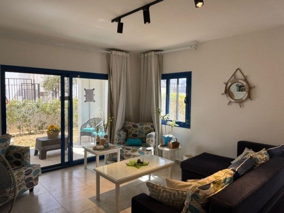 Hotel-Style Furnished Garden Chalet for Rent in Marassi Greek