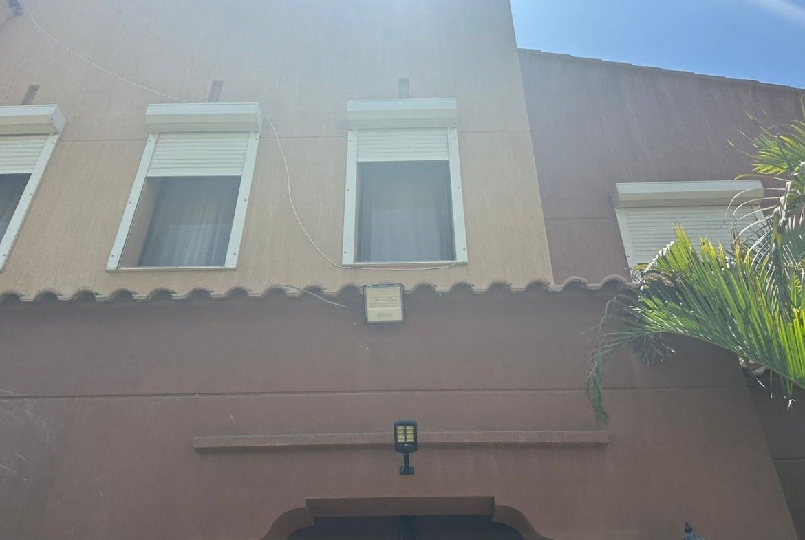 Twin house front exterior, Mivida twin house for sale or rent | واجهة التوين هاوس الأمامية، توين هاوس للبيع أو للإيجار في ميفيدا