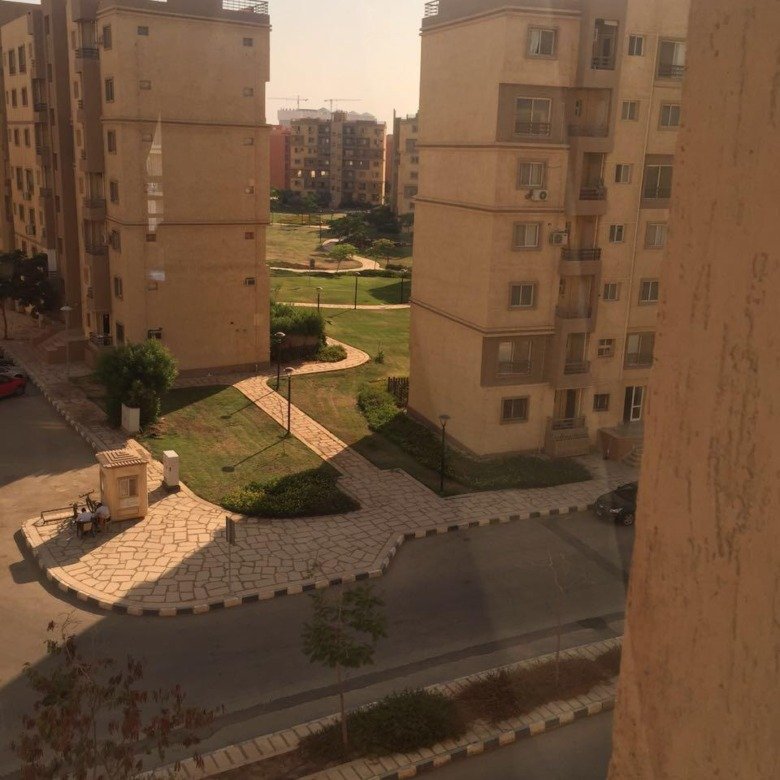 Landscape view, Madinaty furnished apartment for rent | إطلالة على اللاندسكيب، شقة مفروشة للإيجار في مدينتي