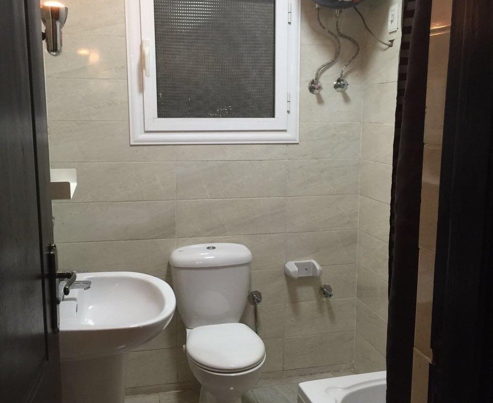 Bathroom, Madinaty furnished apartment for rent | حمام، شقة مفروشة للإيجار في مدينتي