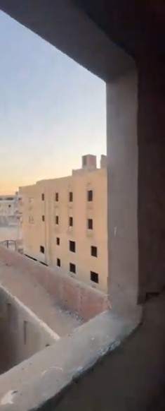 فيو مسائي من تراس شقة تمر حنة القاهرة الجديدة