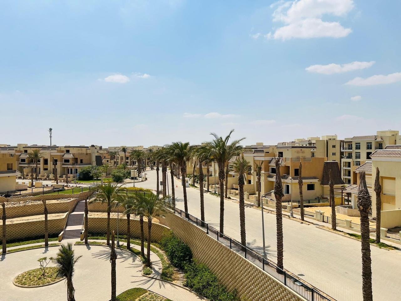 Sarai shared landscaped grounds and walkways | الحدائق والممرات المشتركة في سراي