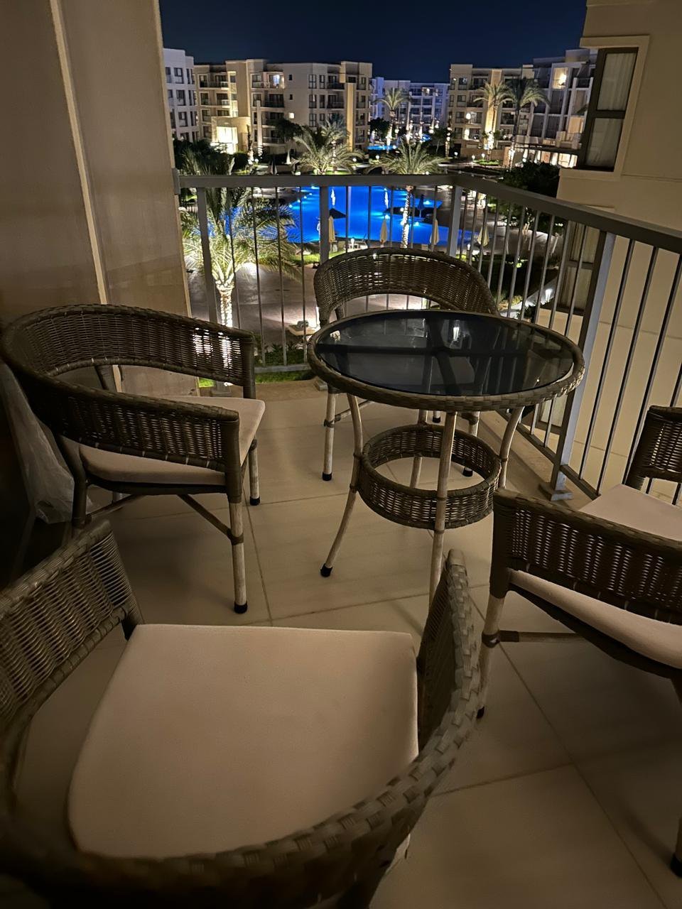 Pool View & New Furniture | Marassi Marina Chalet for Rent