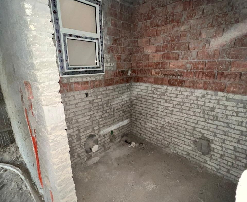 Unfinished bathroom with plumbing provisions in Promenade, Fifth Settlement, New Cairo, apartment for sale | حمام بدون تشطيب وتجهيزات سباكة في برومناد التجمع الخامس، شقة للبيع