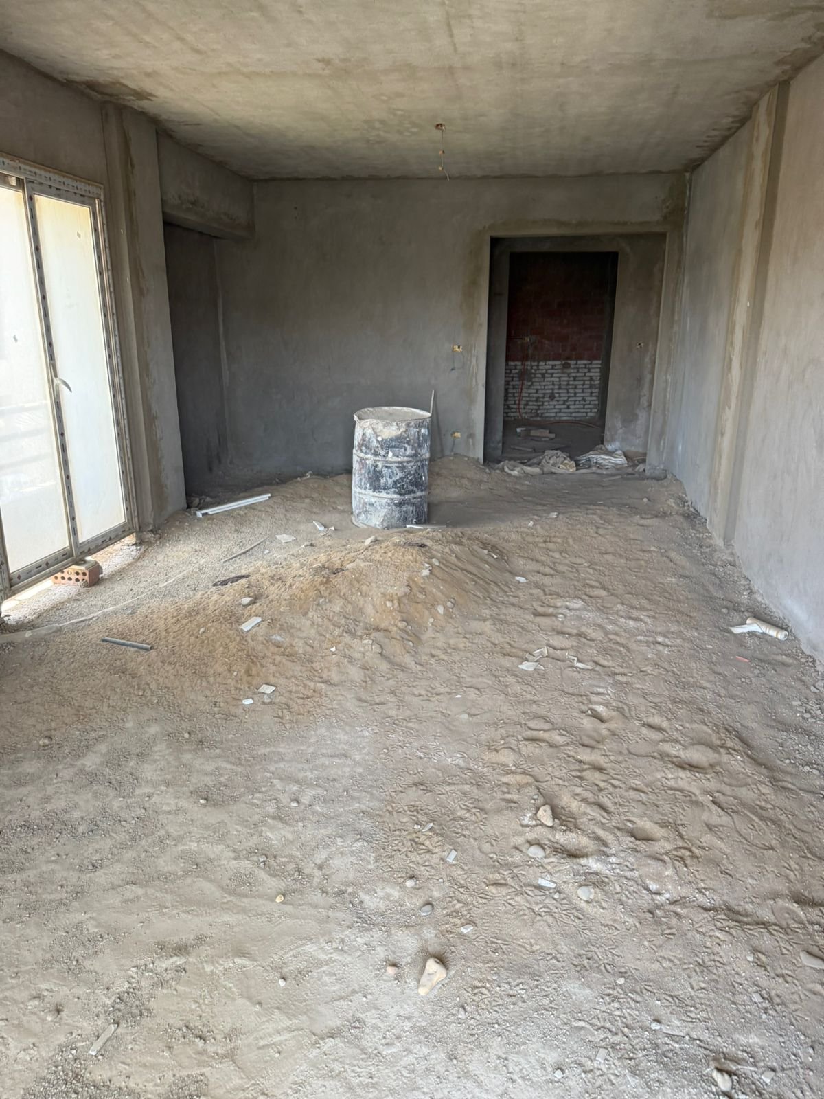 Unfinished room with open doorway - apartment in Fifth Square, New Cairo