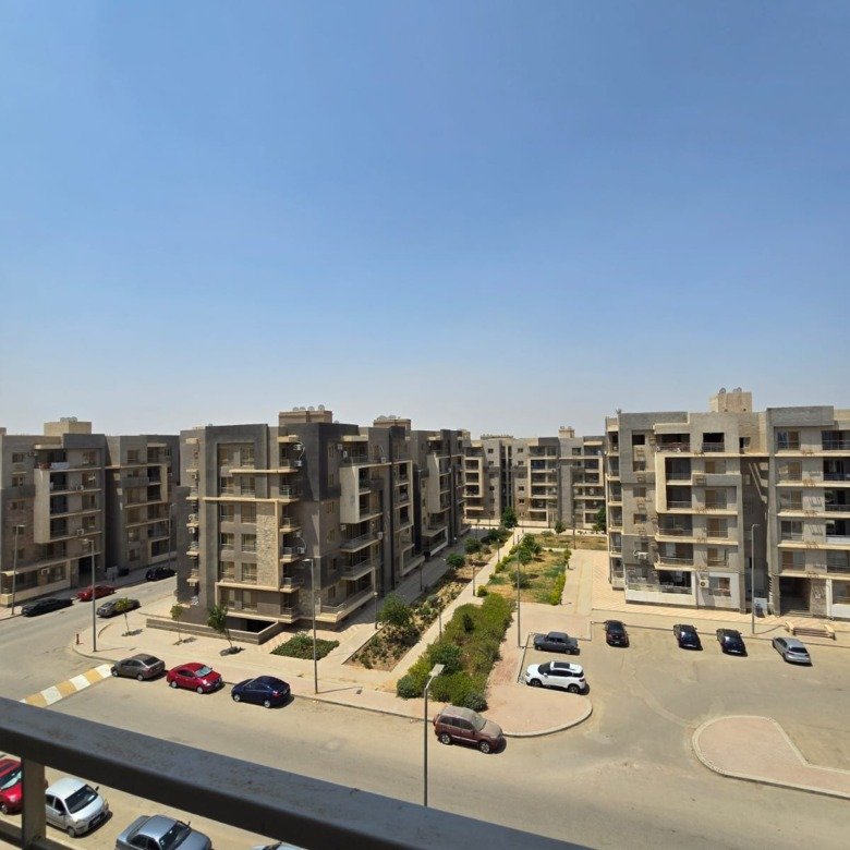 Compound view from the balcony, Dar Misr Al Andalus New Cairo