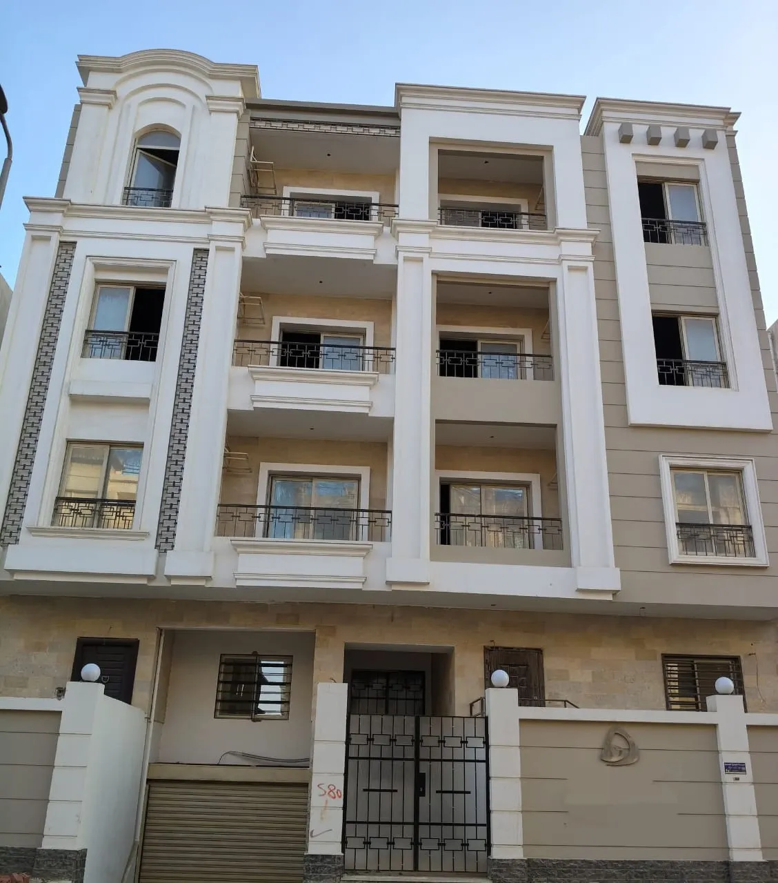 Building facade, apartment for sale in New Narges New Cairo