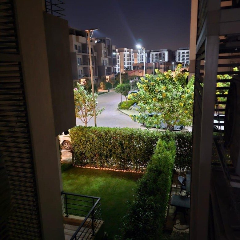 Garden view from terrace - 3 bedroom apartment for sale in 5th Square, New Cairo