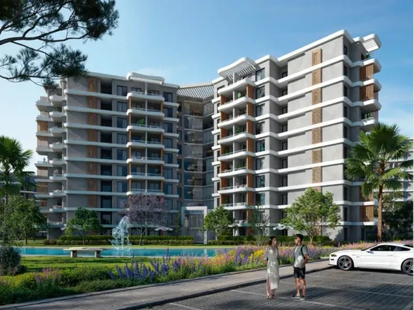 Badya compound apartment buildings by Palm Hills, 6th of October (render) - رندر لمباني كمبوند بادية بالم هيلز، 6 أكتوبر