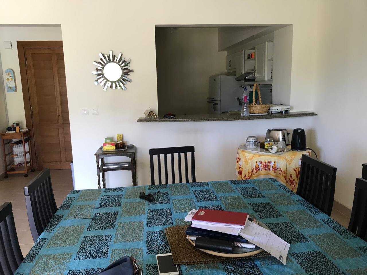 Furnished chalet for sale in Catania Marassi North Coast - dining area and kitchen