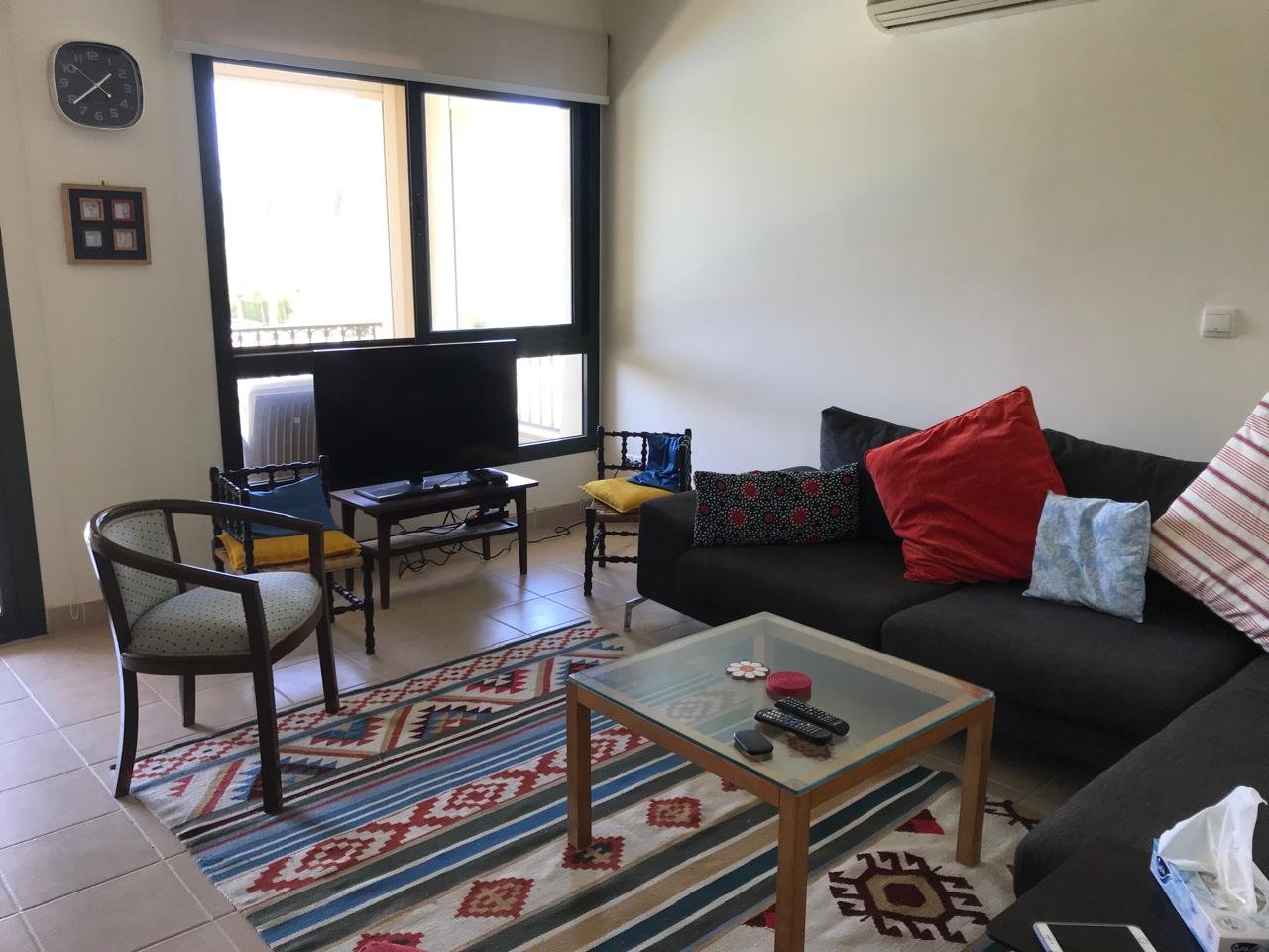 Furnished chalet for sale in Catania Marassi North Coast - living room