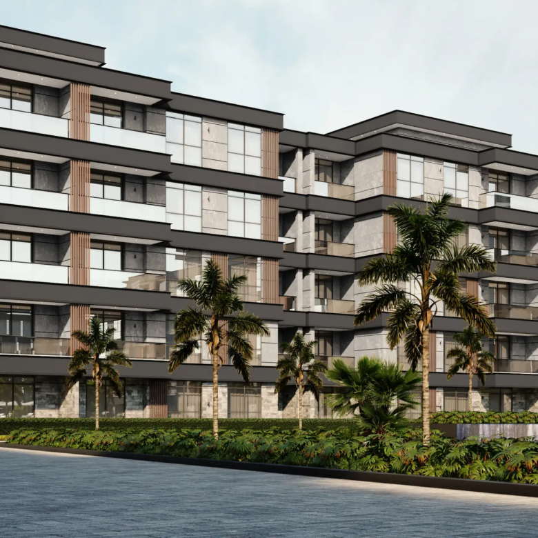 Exterior Render - رندر خارجي - Apartment for Sale in Dejoya New Zayed