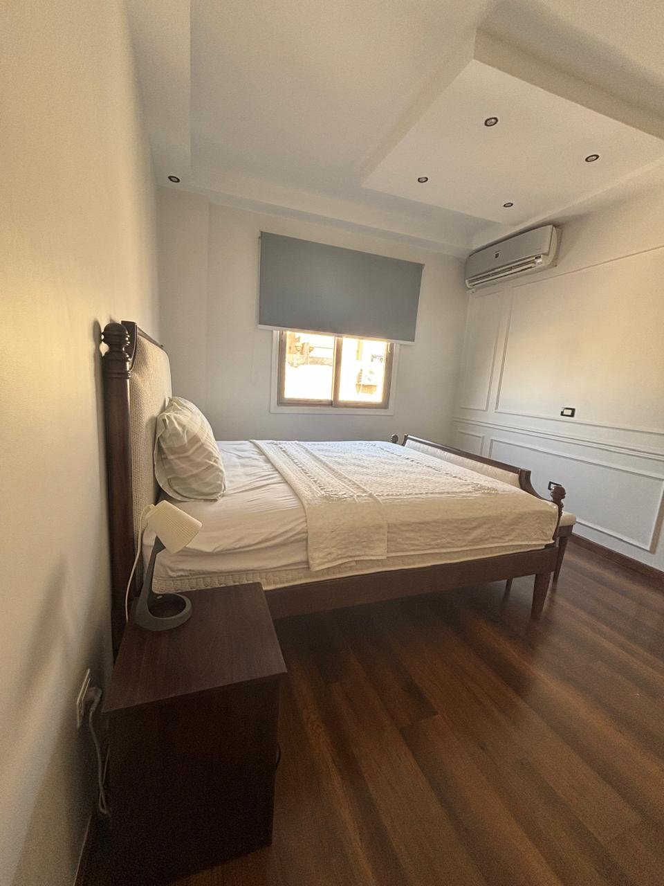 Third bedroom with air conditioning, Al Banafseg duplex - غرفة النوم الثالثة بتكييف، دوبلكس البنفسج