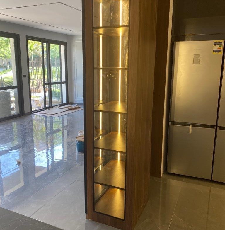 Furnished apartment Eastown New Cairo 215 sqm - شقة مفروشة إيستاون التجمع 118-05
