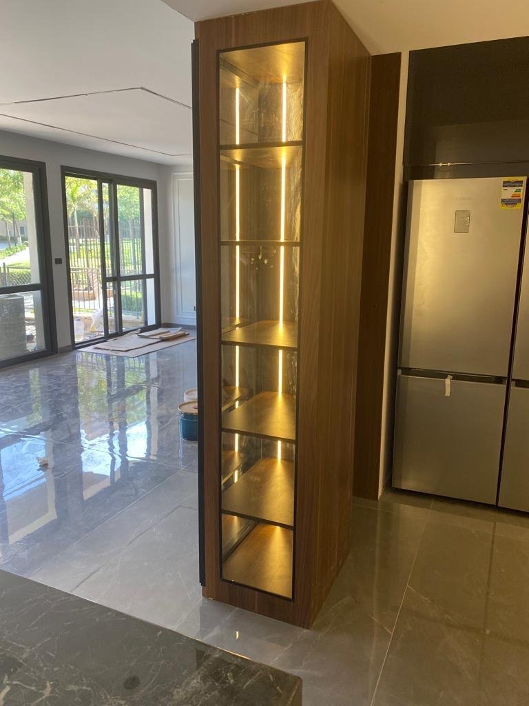 Furnished apartment Eastown New Cairo 215 sqm - شقة مفروشة إيستاون التجمع 118-05