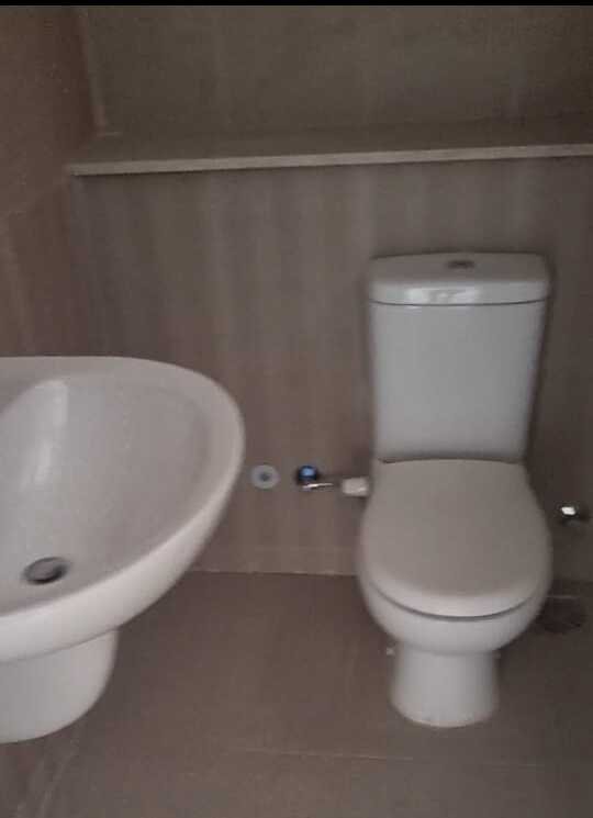 Bathroom with washbasin and toilet - apartment in Fifth Square, New Cairo