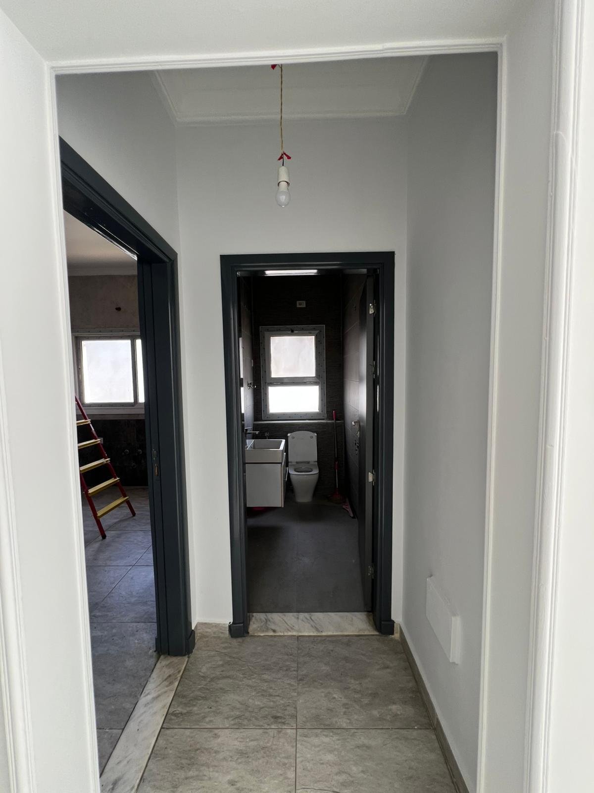 Corridor leading to the rooms - duplex in Hyde Park, New Cairo