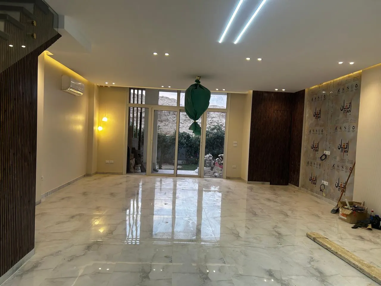 Ground floor reception, townhouse for rent in Mountain View iCity, New Cairo