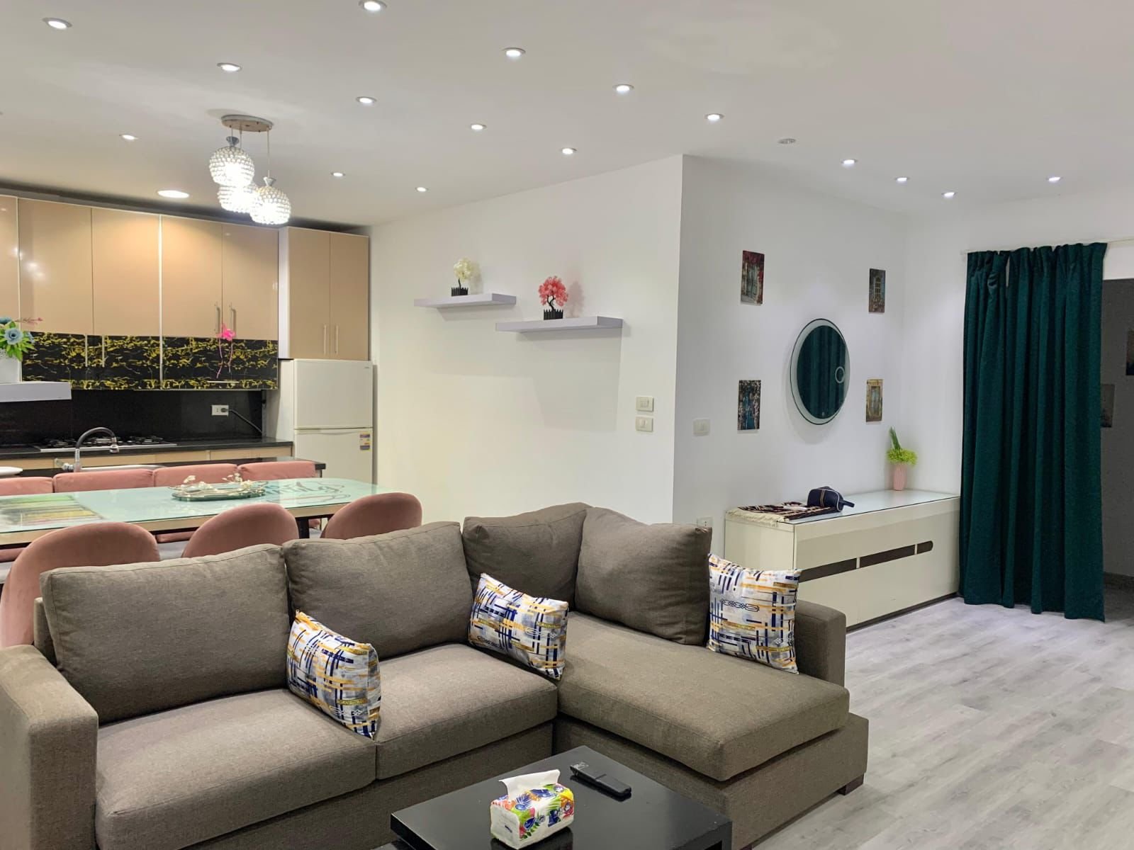Ground Floor Apartment with Garden for Rent in Lake View Residence New Cairo 144 sqm - شقة أرضي بجاردن للإيجار في ليك فيو ريزيدنس التجمع الخامس 144 متر 110-02