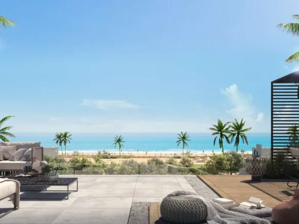 LVLS Mountain View beach lounge render - تصور هندسي لشاطئ لفلز ماونتن فيو