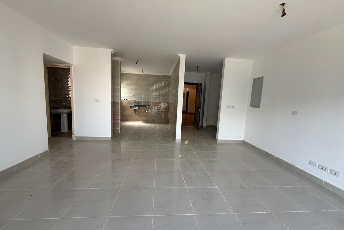 Apartment for sale in Madinaty B15 New Cairo - reception and kitchen view