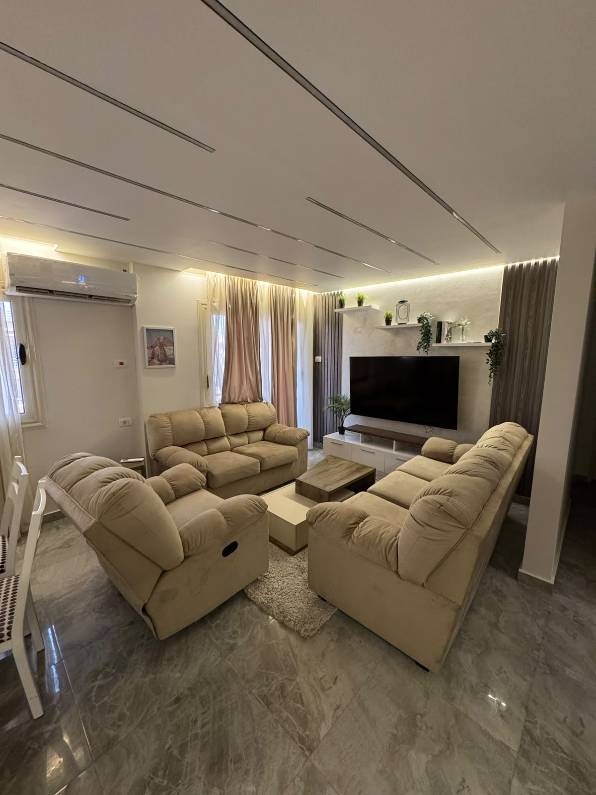 Furnished apartment for sale in Madinaty B6 main street view - 19d79f54