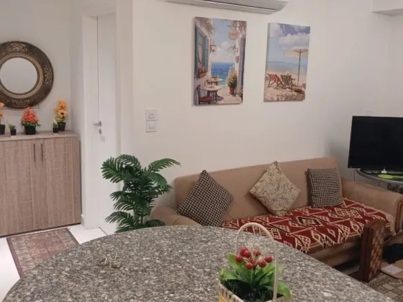Living area of a chalet for rent in Marassi Lea zone