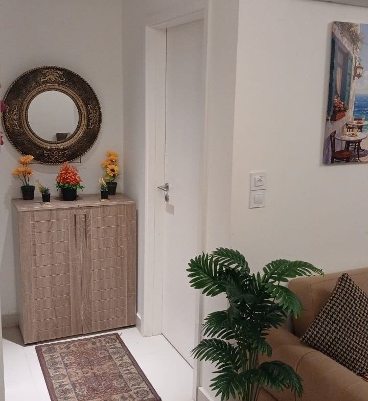 Entrance hall, chalet for rent in Marassi, North Coast - مدخل الشاليه، شاليه للإيجار في مراسي الساحل الشمالي