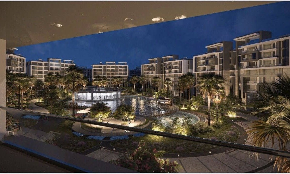 Balcony lagoon view in Moraya New Administrative Capital - فيو اللاجون في مورايا العاصمة الإدارية 129-02