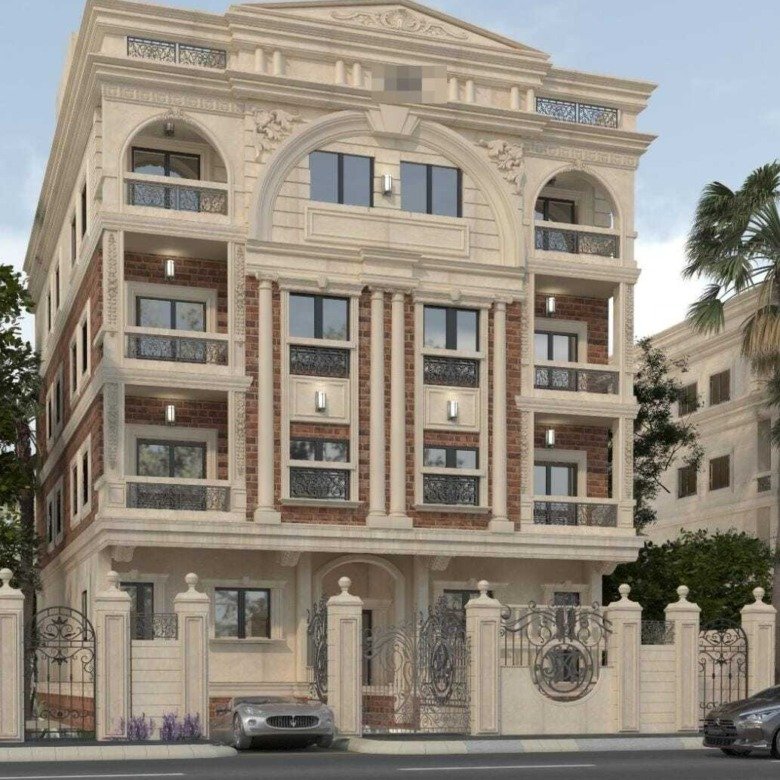 Apartment building facade - New Narges, New Cairo apartment