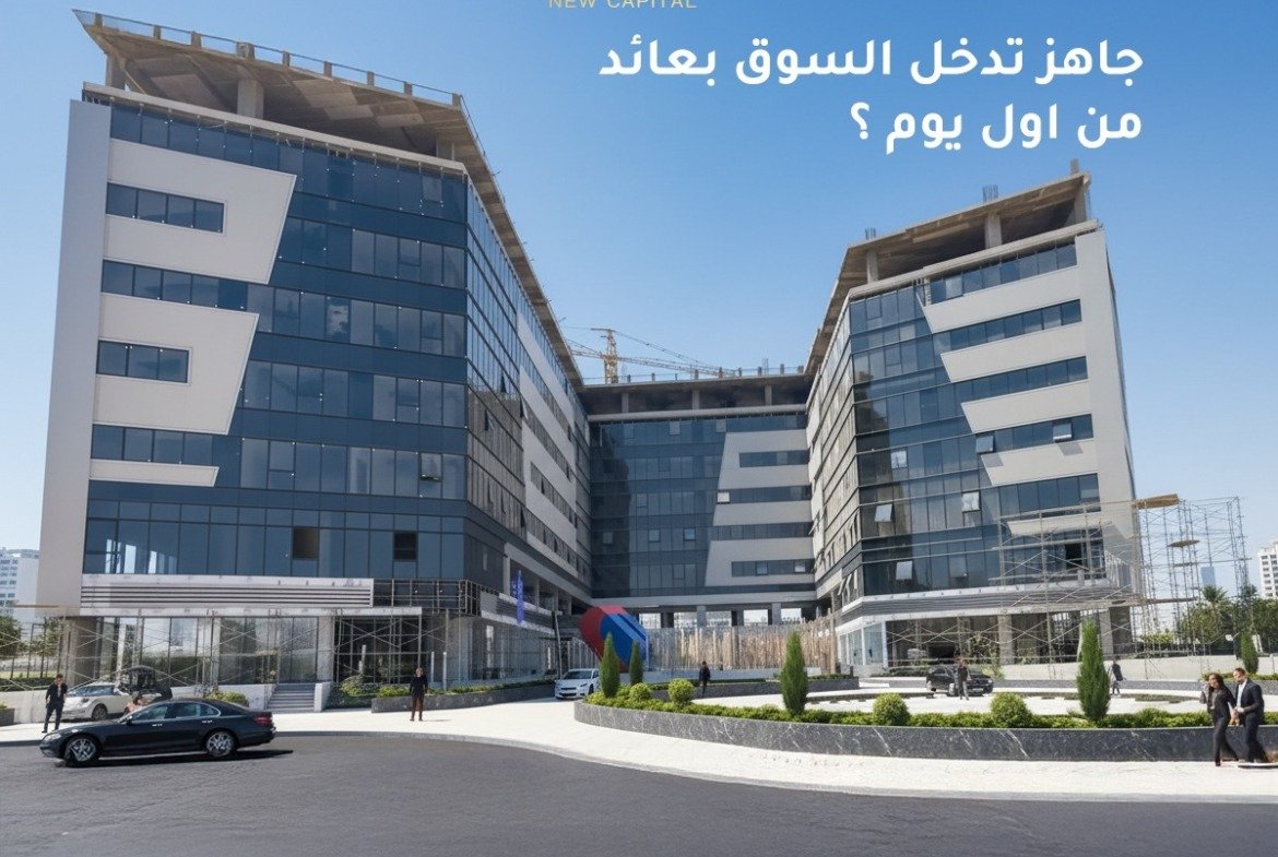 Office for sale in Ivory Plaza, New Administrative Capital - مكتب للبيع في ايفوري بلازا 29-10