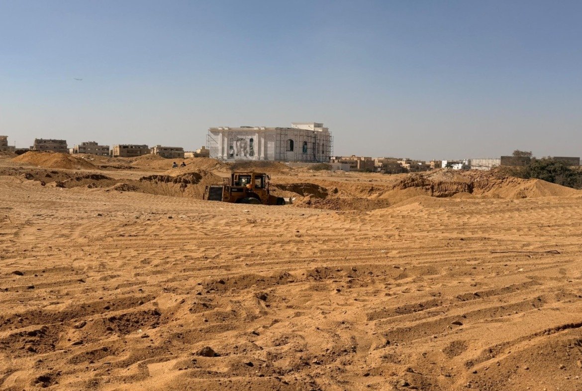 three.14 project site photo, New Cairo - site photo