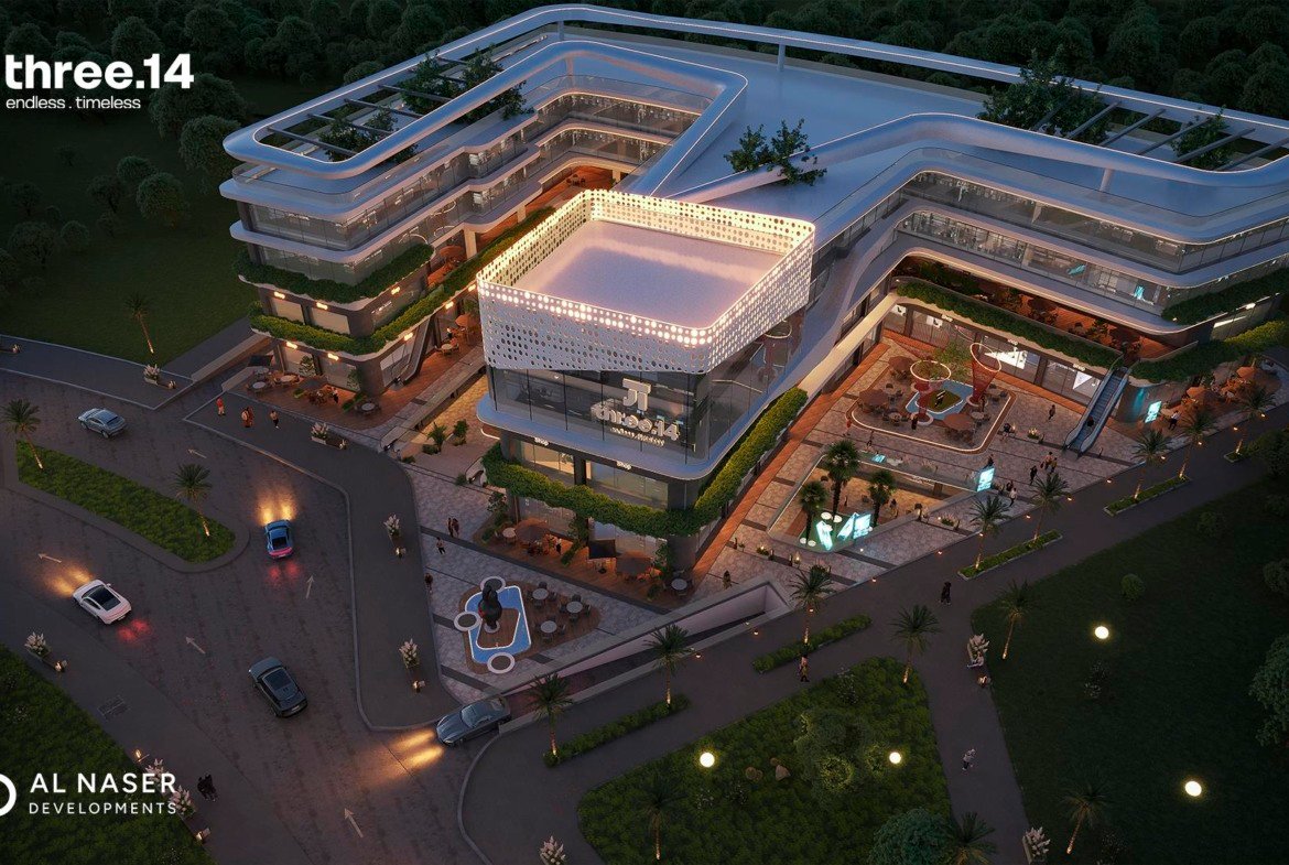 three.14 by Al Naser Developments, New Cairo - project render