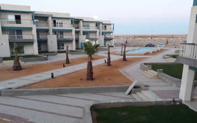 ممرات بين المباني باتجاه البحر - شاليه في كورونادو مارينا بالعين السخنة