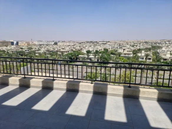 Terrace view penthouse for rent in Cairo Festival City CFC New Cairo