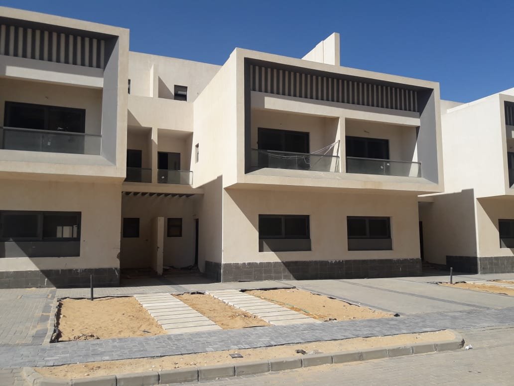 Front facade of villa for sale in Board Walk, New Capital