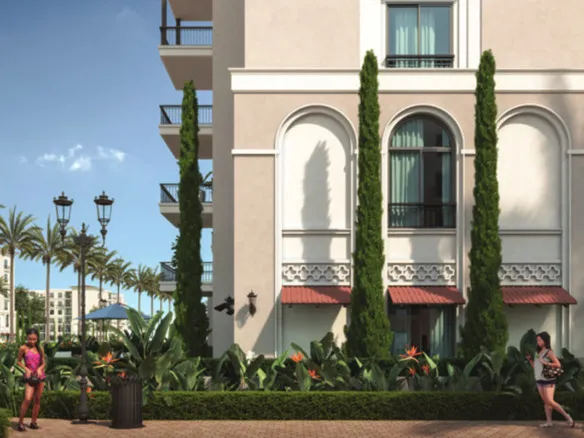 Village West Sheikh Zayed official Dorra Developments render - رندر رسمي من درة لفيلدج ويست الشيخ زايد