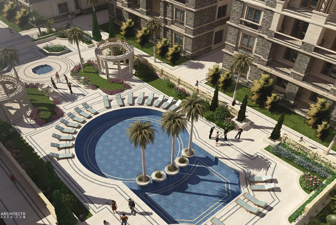 Twinhouse Villino New Cairo 400 sqm - توين هاوس فيلينو التجمع 83-01