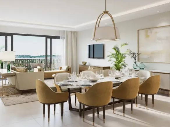 Living room in a Zed West apartment, New Zayed (project image) - صورة داخلية لريسبشن شقة في زيد ويست، زايد الجديدة (صورة المشروع)
